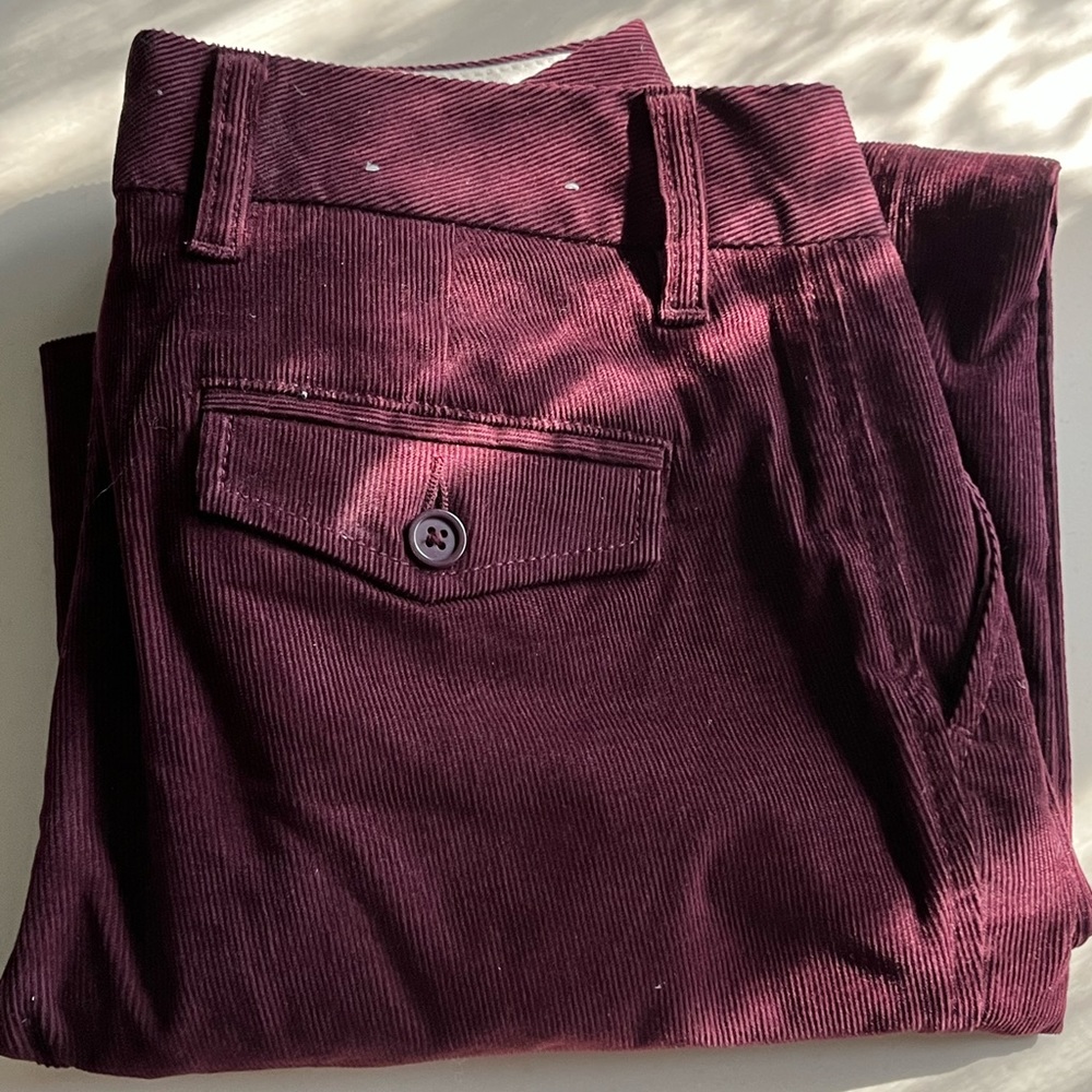 Gap Red Corduroy Jeans